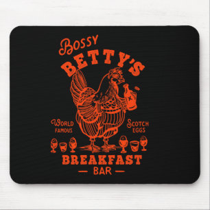 Tapis De Souris Chemise R Petit Déjeuner Betty Autoritaire Œufs Éc