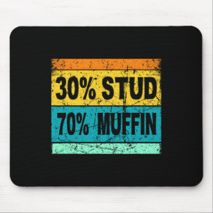 Tapis De Souris Chemise Rétro 30 Stud 70 Muffin Shirt Stud Muffin 