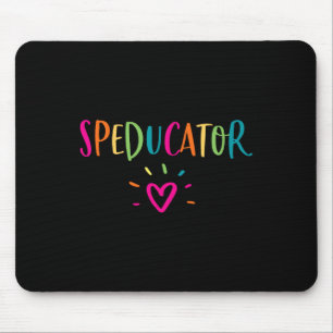 Tapis De Souris Chemise Speducator Enseignant d'éducation spéciale