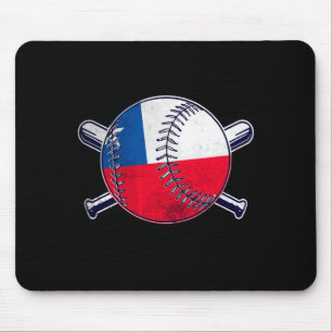 Tapis De Souris Chemise T Équipe de Baseball Sport de Baseball Chi