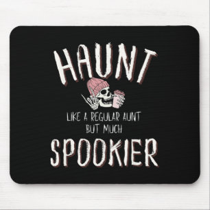 Tapis De Souris Chemise tante Halloween Squelette costume