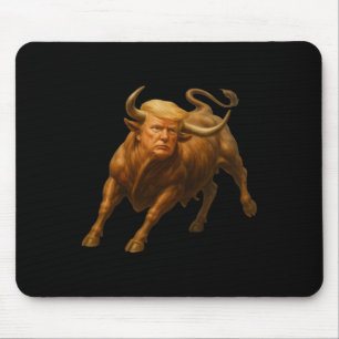 Tapis De Souris Chemise Taureau Donald Trump - Sauvage avec le pré