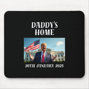 Tapis De Souris Chemise Trump Papa est à la maison