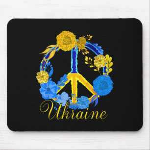 Tapis De Souris Chemise Ukraine Tournesol Drapeau Ukrainien Je Sui
