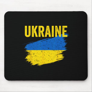 Tapis De Souris Chemise ukrainienne drapeau ukrainien