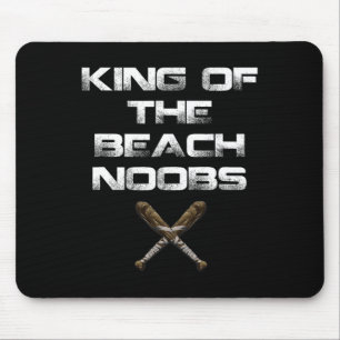 Tapis De Souris Chemise Vidéo King Of The Beach Noobs