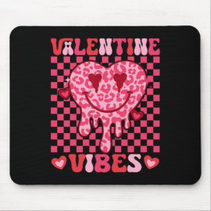 Tapis De Souris Chemises de la Saint-Valentin Groovy Valentine Vib
