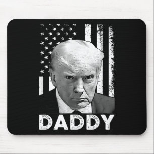 Tapis De Souris Chemises Drôles Trump Papa Est à La Maison Pour Ho