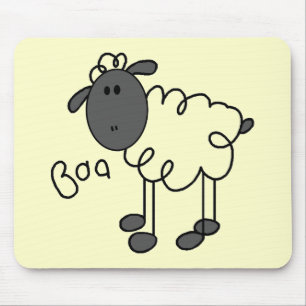 Tapis De Souris Chemises et Cadeaux Mouton dit Bêê