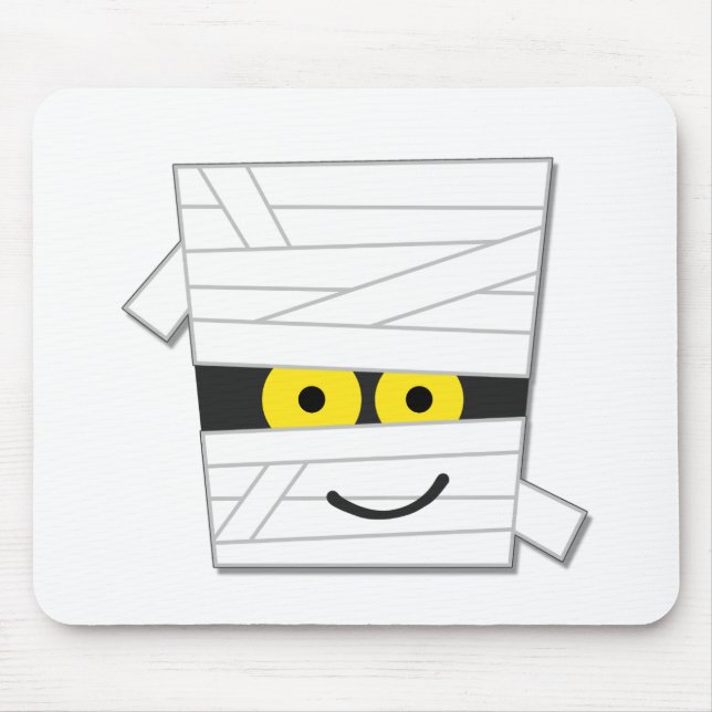 Tapis De Souris Chemises et cadeaux pour la momie d'Halloween (Devant)