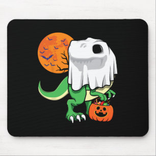 Tapis De Souris Chemises Halloween pour garçons hommes dinosaure T