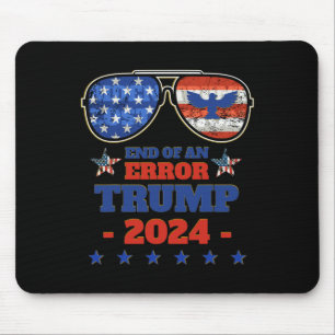 Tapis De Souris Chemises Trump 2024 - Drôles Patriotiques 4 Juille