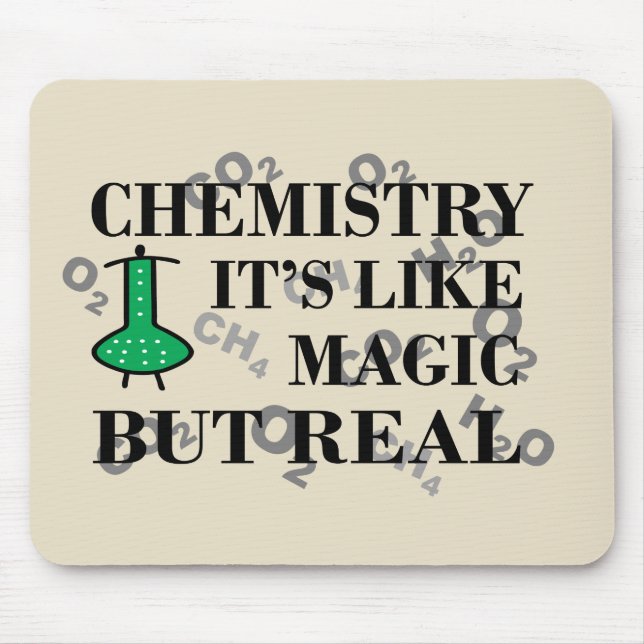 Tapis De Souris chemistry is like magic but real (Devant)