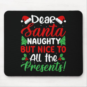 Tapis De Souris Cher Père Noël Méchant Mais Gentil Pour Tous !