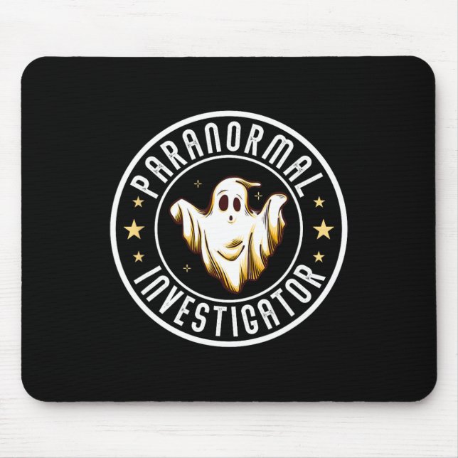 Tapis De Souris Chercheur Paranormal Chasseur de fantômes Chasse d (Devant)