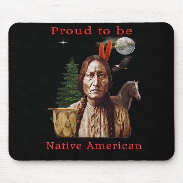 Tapis De Souris Cherokee (Devant)