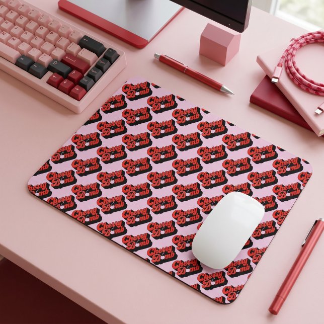 Tapis de souris Cherry Bomb (Créateur téléchargé)