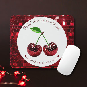 Tapis De Souris Cherry Delight Valentine's Day Mouse Pad