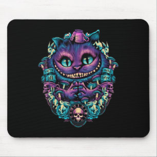 Tapis De Souris Cheshire Chat Chemise Alice Au Pays Des Merveilles