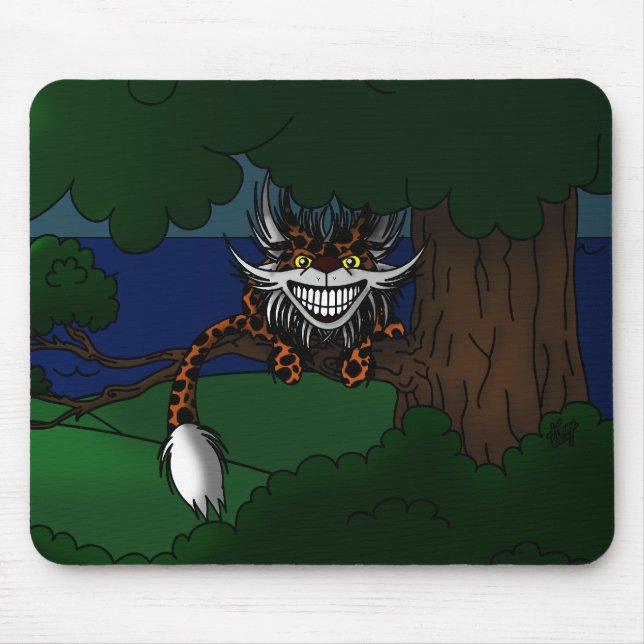 Tapis De Souris Cheshire Chat Mousepad (Devant)