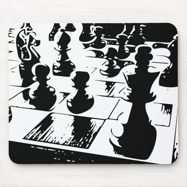 Tapis De Souris Chess Gamer (Devant)