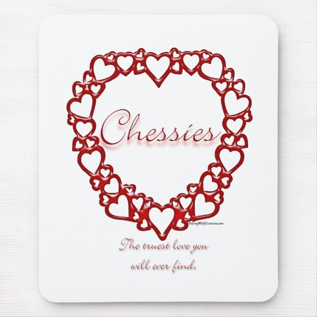 Tapis De Souris Chessie True Love (Devant)