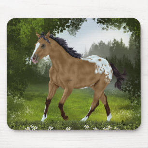 Tapis De Souris Cheval Appaloosa Buckskin
