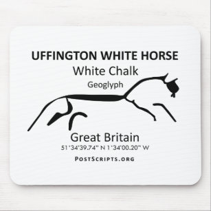 Tapis De Souris Cheval blanc d'Uffington