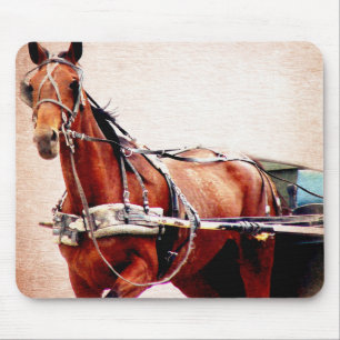 Tapis De Souris Cheval Buggy