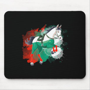 Tapis De Souris Cheval Bulgarie Drapeau