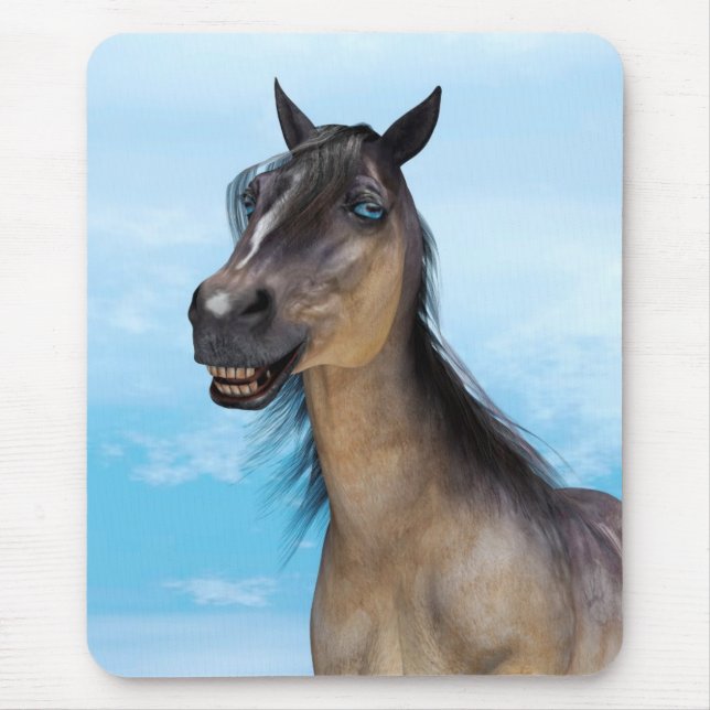 Tapis De Souris Cheval Chanceux (Devant)