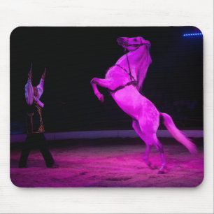 Tapis De Souris Cheval de cirque rose