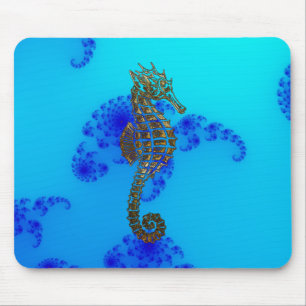 Tapis De Souris Cheval de mer Cute Cadeau animal marin