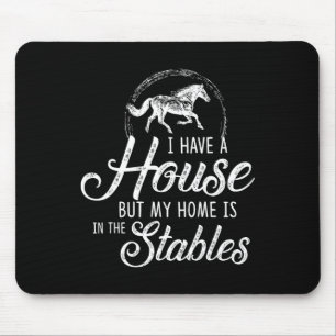 Tapis De Souris Cheval équitation filles femmes équestre cheval