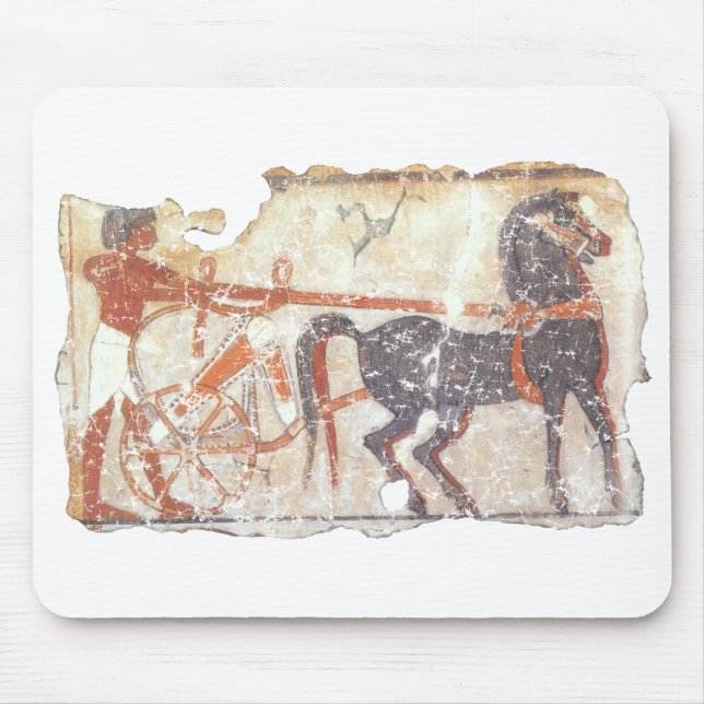 Tapis De Souris Cheval et Chariot (Devant)