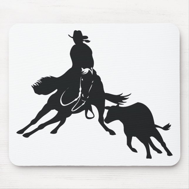 Tapis De Souris Cheval et vache de coupe (Devant)