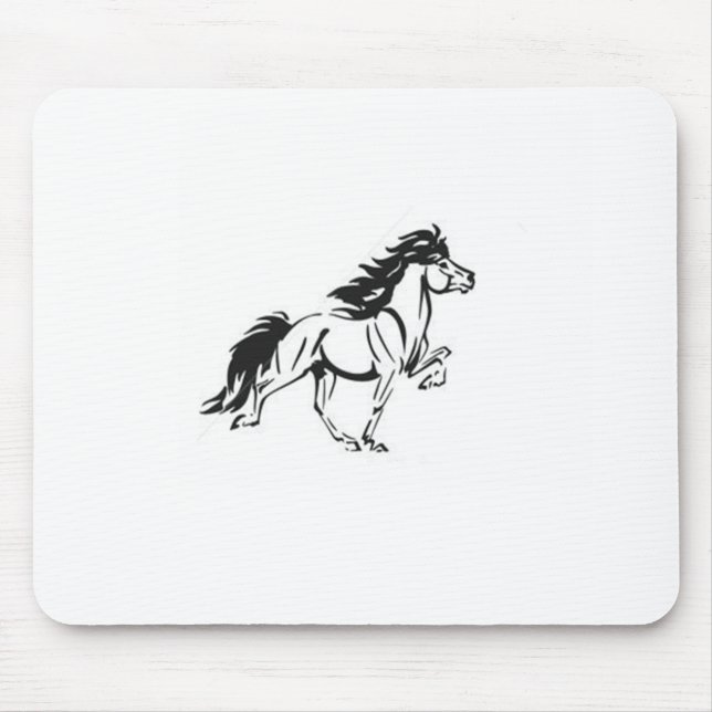 Tapis De Souris Cheval islandais (Devant)