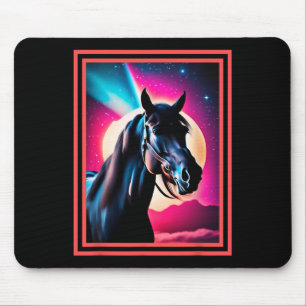Tapis De Souris Cheval Mystique Auteur Horseback équitation Vie st