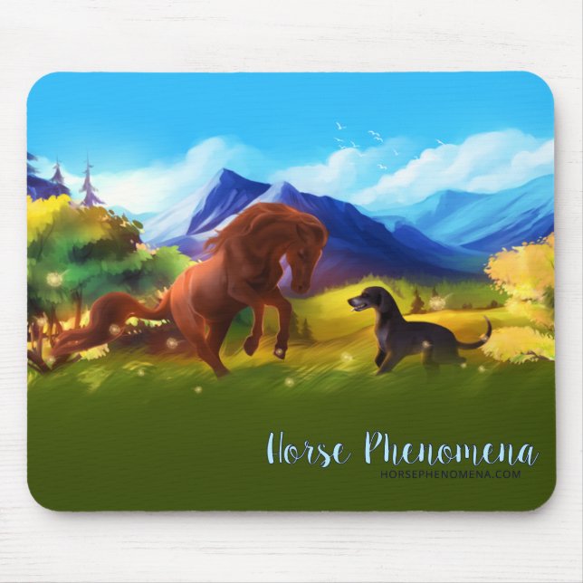 Tapis De Souris Cheval Phenomena Souris (Devant)