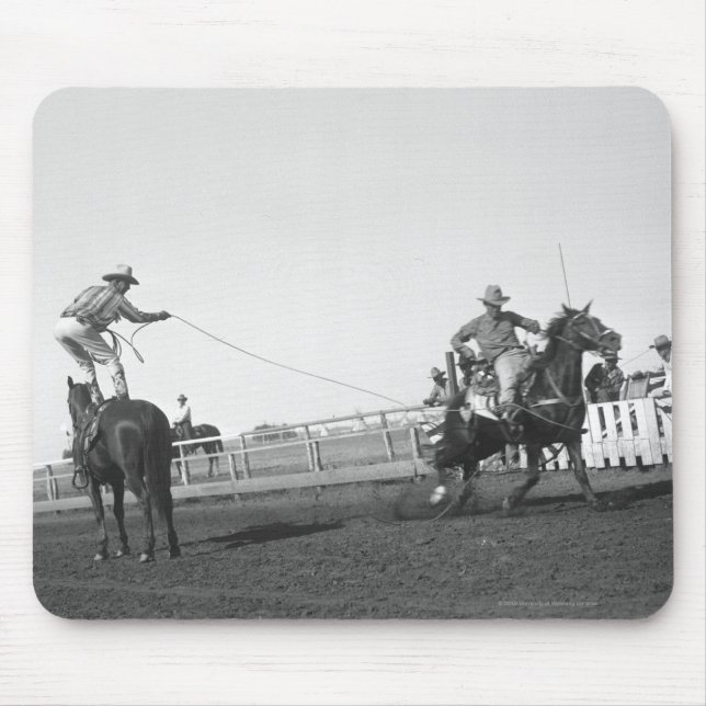 Tapis De Souris Cheval Roping (Devant)