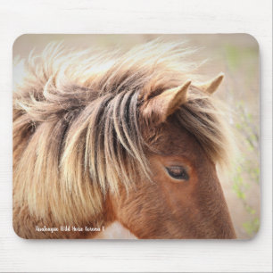 Tapis De Souris Cheval sauvage d'Assateague