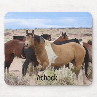 Tapis De Souris Cheval sauvage sourit