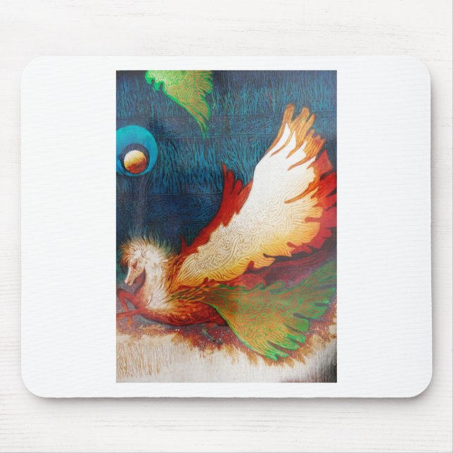 Tapis De Souris Cheval volant 2 (Devant)