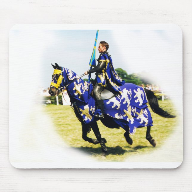 Tapis De Souris Chevalier à cheval (Devant)