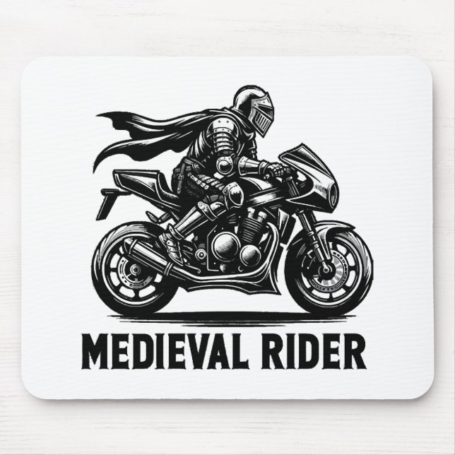 Tapis De Souris chevalier médiéval (Devant)