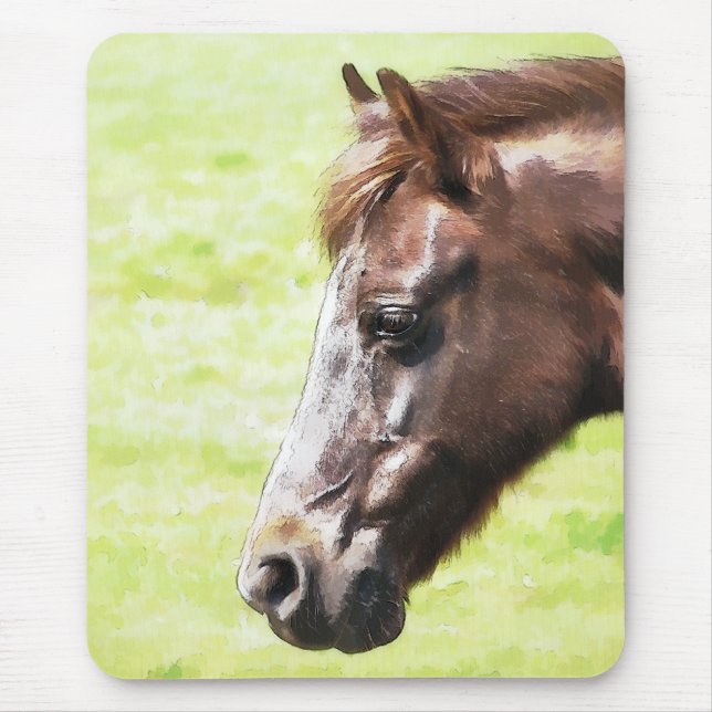 TAPIS DE SOURIS CHEVAUX (Devant)