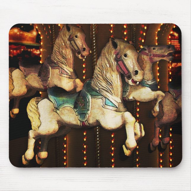 Tapis De Souris Chevaux de carrousel (Devant)
