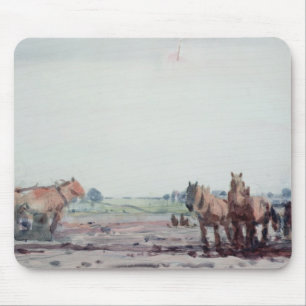 Tapis De Souris Chevaux de charrue