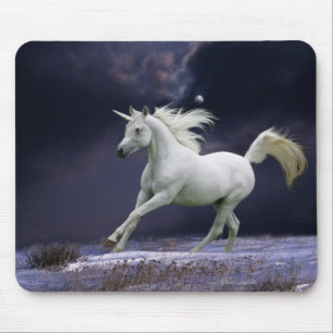 Tapis De Souris Chevaux d'imaginaire : Licorne