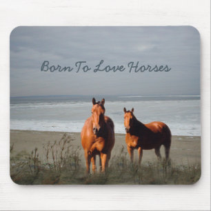 Tapis De Souris Chevaux Mousepad de plage